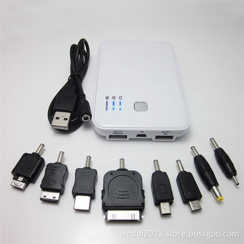 5000mAh Mobile Phone Charger Dual USB Charger (WY-PB09)